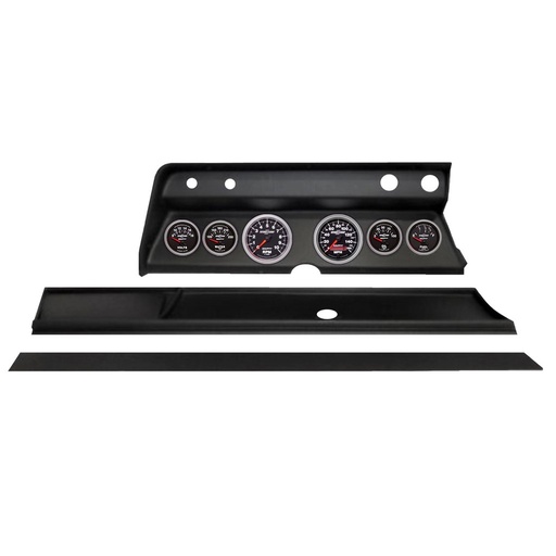 [ATM-2932-12] AutoMeter 6 GAUGE DIRECT-FIT DASH KIT, CHEVY CHEVELLE 67, SPORT-COMP II