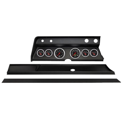 [ATM-2932-11] AutoMeter 6 GAUGE DIRECT-FIT DASH KIT, CHEVY CHEVELLE 67, SPORT-COMP