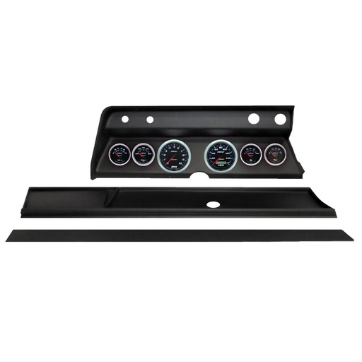 [ATM-2932-05] AutoMeter 6 GAUGE DIRECT-FIT DASH KIT, CHEVY CHEVELLE 67, COBALT