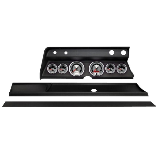 [ATM-2932-01] AutoMeter 6 GAUGE DIRECT-FIT DASH KIT, CHEVY CHEVELLE 67, AMERICAN MUSCLE