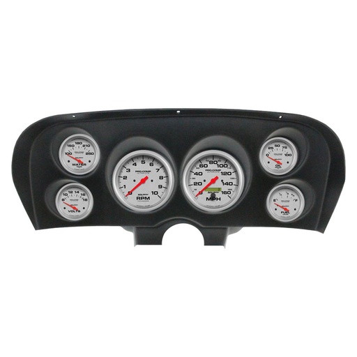 [ATM-2936-13] AutoMeter 6 GAUGE DIRECT-FIT DASH KIT, FORD MUSTANG 69-70, ULTRA-LITE
