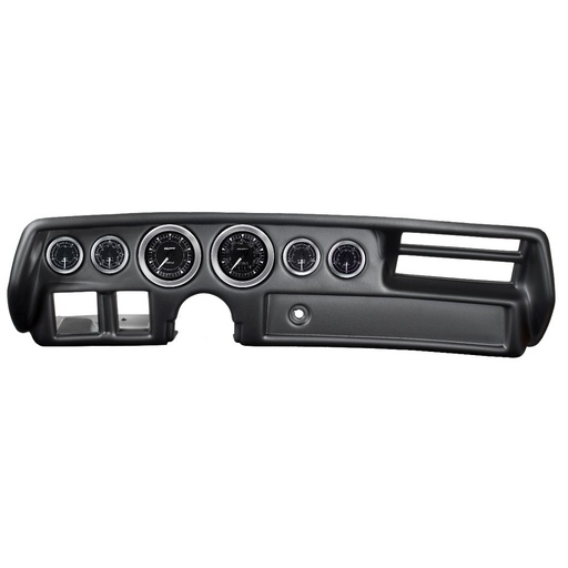 [ATM-7025-CH] AutoMeter 6 GAUGE DIRECT-FIT DASH KIT, CHEVELLE SS/ELCAMINO/MONTE 70-72, CHRONO