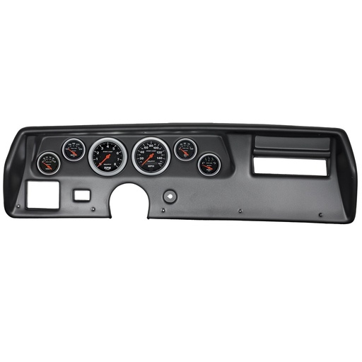 [ATM-7025-SC] AutoMeter 6 GAUGE DIRECT-FIT DASH KIT, CHEVELLE SS / EL CAMINO / MONTE 70-72, SPORT-COMP