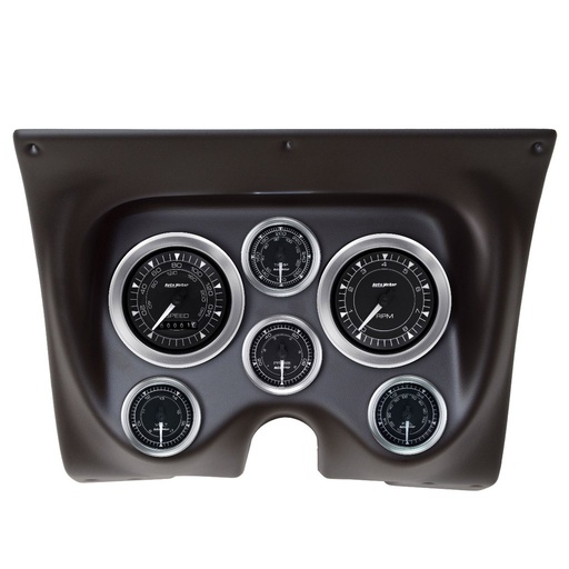 [ATM-7020-CH] AutoMeter 6 GAUGE DIRECT-FIT DASH KIT, CAMARO/FIREBIRD 67-68, CHRONO