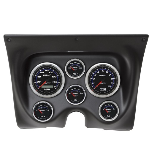 [ATM-7020-CB] AutoMeter 6 GAUGE DIRECT-FIT DASH KIT, CAMARO/FIREBIRD 67-68, COBALT