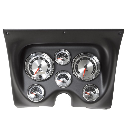[ATM-7020] AutoMeter 6 GAUGE DIRECT-FIT DASH KIT, CAMARO/FIREBIRD 67-68, TACH / MPH / FUEL / OILP / WTMP / VOLT, AMERICAN MUSCLE