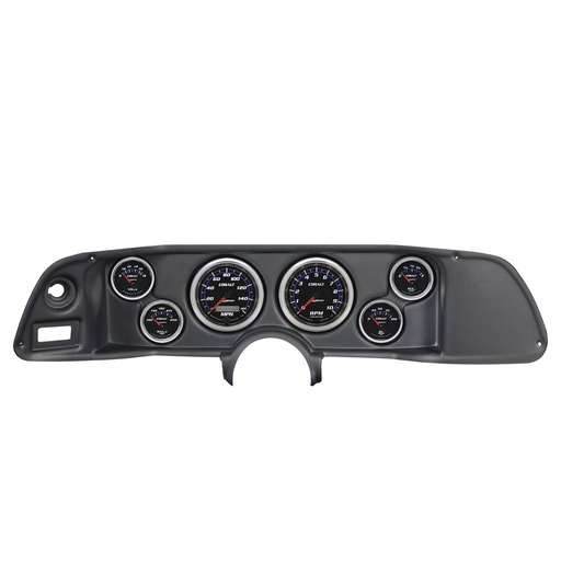 [ATM-7022-CB] AutoMeter 6 GAUGE DIRECT-FIT DASH KIT, CAMARO 70-78, COBALT