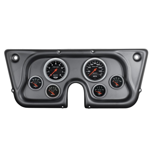 [ATM-7032-SC] AutoMeter 6 GAUGE DIRECT-FIT DASH KIT, CHEVY TRUCK C / K / K5 / SUBURBN 67-72, SPORT-COMP