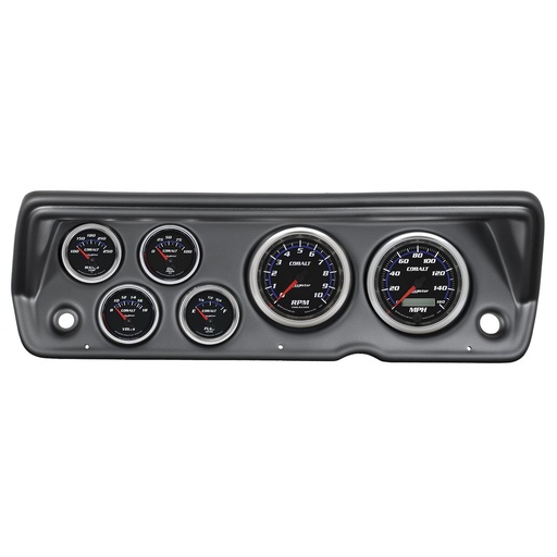 [ATM-7031-CB] AutoMeter 6 GAUGE DIRECT-FIT DASH KIT, A-BODY / DUSTER / DEMON / DART 70-76, COBALT
