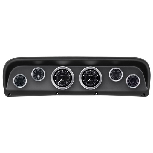 [ATM-7018-CH] AutoMeter 6 GAUGE DIRECT-FIT DASH KIT, FORD TRUCK 67-72, CHRONO