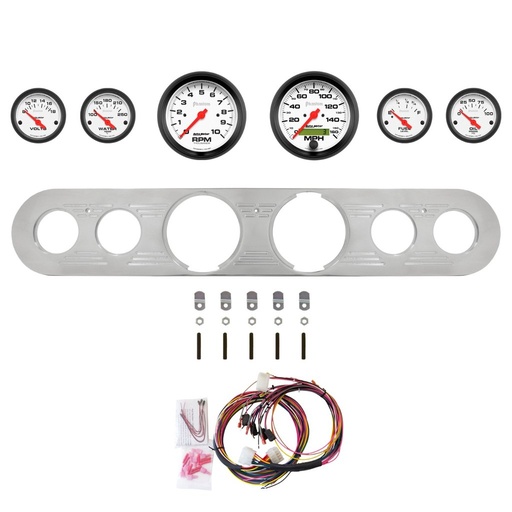 [ATM-2962-09] AutoMeter 6 GAUGE DIRECT-FIT DASH KIT, FORD TRUCK 67-72, PHANTOM