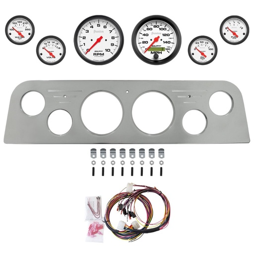 [ATM-2949-09] AutoMeter 6 GAUGE DIRECT-FIT DASH KIT, GMC TRUCK 60-61, PHANTOM