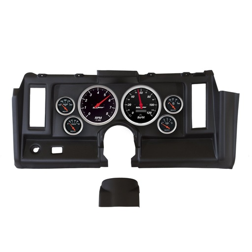 [ATM-7021-DB] AutoMeter 6 GAUGE DIRECT-FIT DASH KIT, CAMARO 69, DESIGNER BLACK
