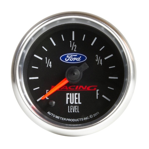 [ATM-880400] AutoMeter 2-1/16" FUEL LEVEL, PROGRAMMABLE 0-280 Ω, STEPPER MOTOR, FORD RACING