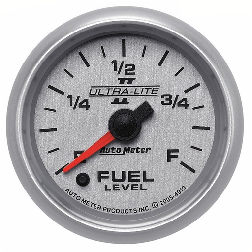 [ATM-4910] AutoMeter 2-1/16" FUEL LEVEL, PROGRAMMABLE 0-280 Ω, STEPPER MOTOR, ULTRA-LITE II