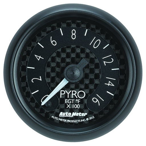 [ATM-8044] AutoMeter 2-1/16" PYROMETER, 0-1600 °F, STEPPER MOTOR, GT