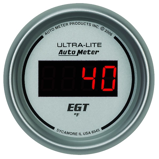 [ATM-6545] AutoMeter 2-1/16" PYROMETER, 0-2000 °F, ULTRA-LITE DIGITAL