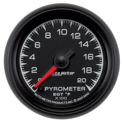 [ATM-5945] AutoMeter 2-1/16" PYROMETER, 0-2000 °F, STEPPER MOTOR, ES