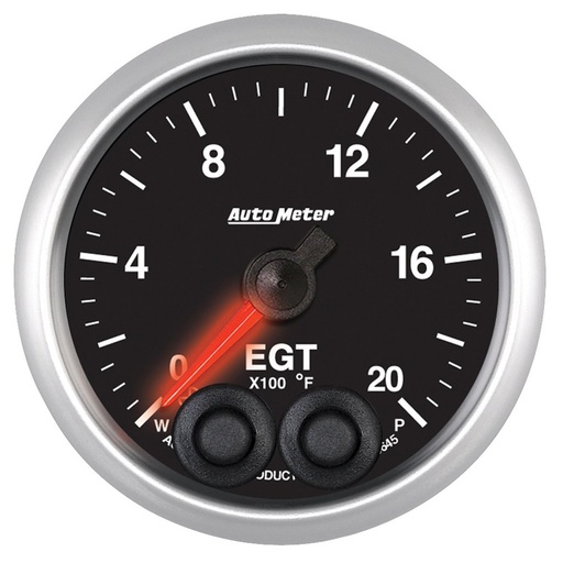 [ATM-5645] AutoMeter 2-1/16" PYROMETER, 0-2000 °F, STEPPER MOTOR, ELITE