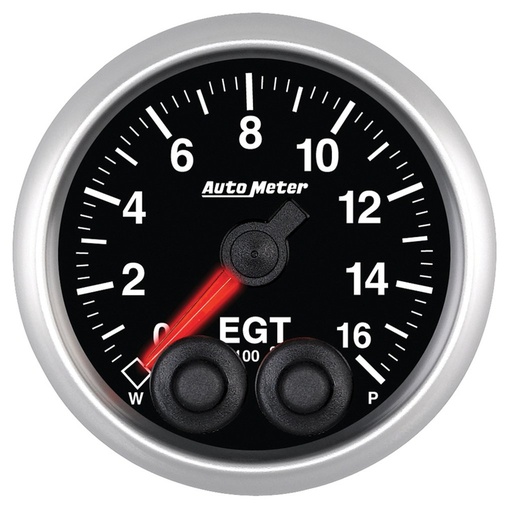 [ATM-5646] AutoMeter 2-1/16" PYROMETER, 0-1600 °F, STEPPER MOTOR, ELITE