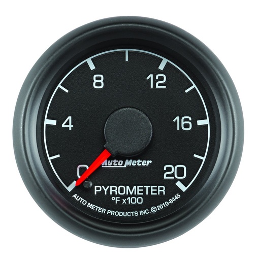 [ATM-8445] AutoMeter 2-1/16" PYROMETER, 0-2000 °F, STEPPER MOTOR, FORD FACTORY MATCH
