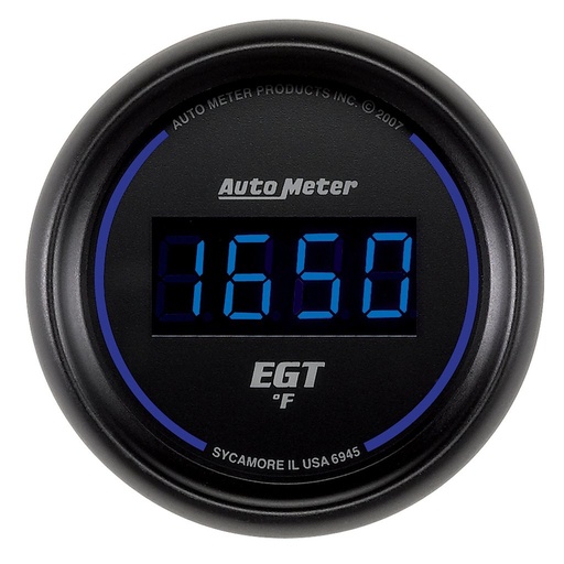 [ATM-6945] AutoMeter 2-1/16" PYROMETER, 0-2000 °F, COBALT DIGITAL