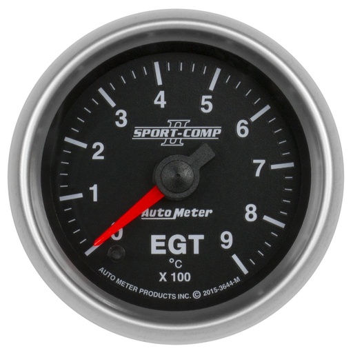 [ATM-3644-M] AutoMeter 2-1/16" PYROMETER KIT, 0-900 C, SPORT COMP II