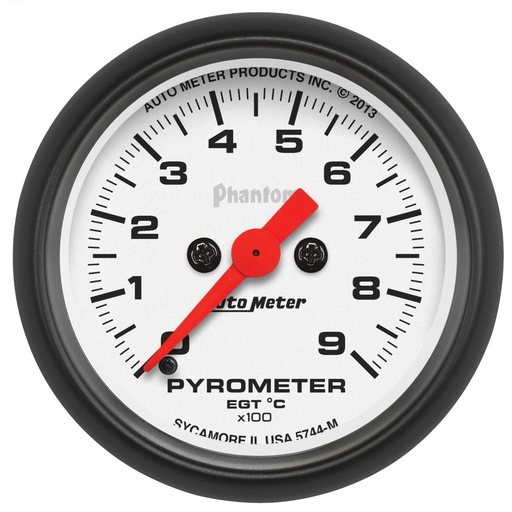 [ATM-5744-M] AutoMeter 2-1/16" PYROMETER, 0-900 °C, PHANTOM