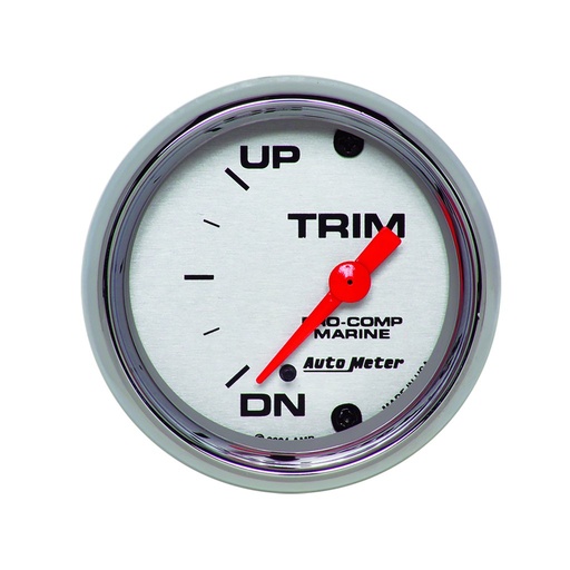 [ATM-200766-35] AutoMeter 2-1/16" TRIM LEVEL, UP/DOWN, AIR-CORE, MARINE CHROME