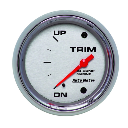 [ATM-200767-35] AutoMeter 2-5/8" TRIM LEVEL, UP/DOWN, AIR-CORE, MARINE CHROME