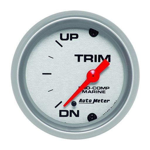 [ATM-200766-33] AutoMeter 2-1/16" TRIM LEVEL, UP/DOWN, AIR-CORE, MARINE SILVER