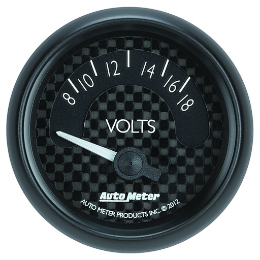 [ATM-8092] AutoMeter 2-1/16" VOLTMETER, 8-18V, AIR-CORE, GT