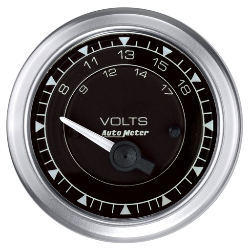 [ATM-8192] AutoMeter 2-1/16" VOLTMETER, 8-18V, CHRONO