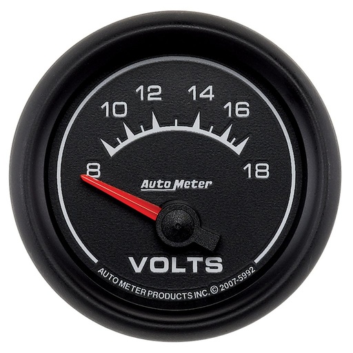 [ATM-5992] AutoMeter 2-1/16" VOLTMETER, 8-18V, AIR-CORE, ES