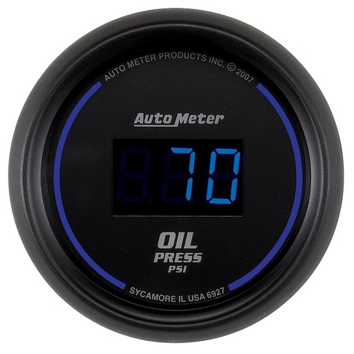 [ATM-6927] AutoMeter 2-1/16" OIL PRESSURE, 5-100 PSI, COBALT DIGITAL