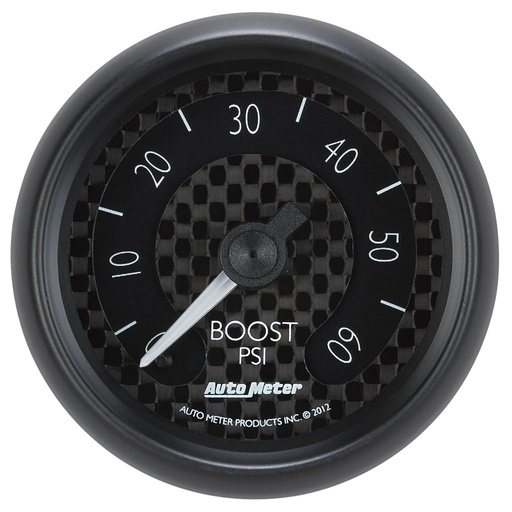 [ATM-8005] AutoMeter 2-1/16" BOOST, 0-60 PSI, MECHANICAL, GT