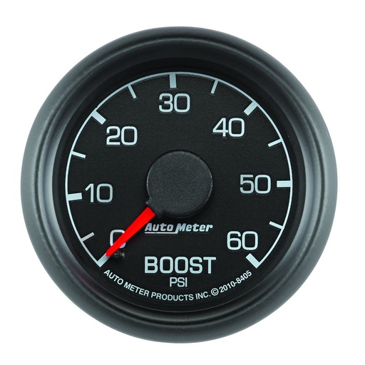 [ATM-8405] AutoMeter 2-1/16" BOOST, 0-60 PSI, MECHANICAL, FORD FACTORY MATCH