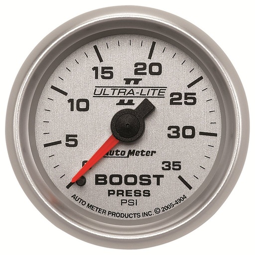 [ATM-4904] AutoMeter 2-1/16" BOOST, 0-35 PSI, MECHANICAL, ULTRA-LITE II