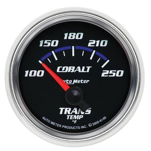 [ATM-6149] AutoMeter 2-1/16" TRANSMISSION TEMPERATURE, 100-250 °F, AIR-CORE, COBALT