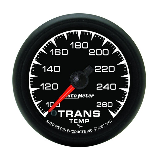 [ATM-5957] AutoMeter 2-1/16" TRANSMISSION TEMPERATURE, 100-260 °F, STEPPER MOTOR, ES