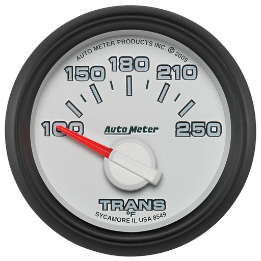 [ATM-8549] AutoMeter 2-1/16" TRANSMISSION TEMPERATURE, 100-250 °F, AIR-CORE, GEN 3 DODGE FACTORY MATCH
