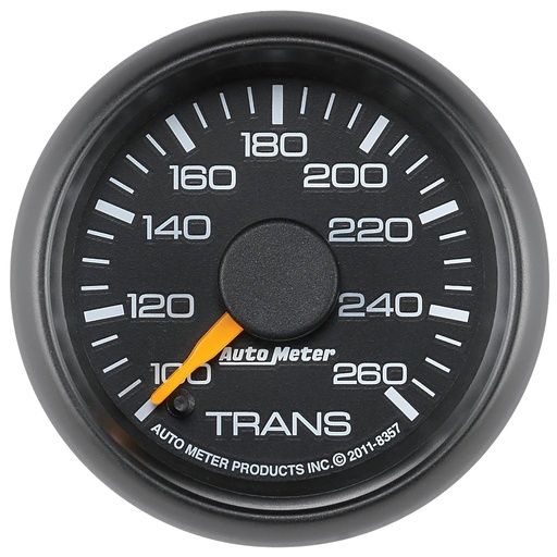 [ATM-8357] AutoMeter 2-1/16" TRANSMISSION TEMPERATURE, 100-260 °F, STEPPER MOTOR, GM FACTORY MATCH