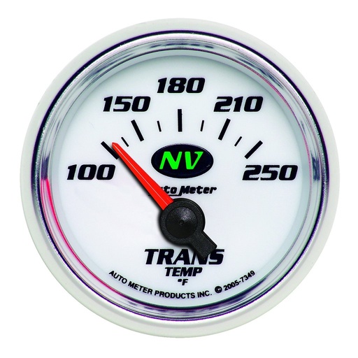 [ATM-7349] AutoMeter 2-1/16" TRANSMISSION TEMPERATURE, 100-250 °F, AIR-CORE, NV