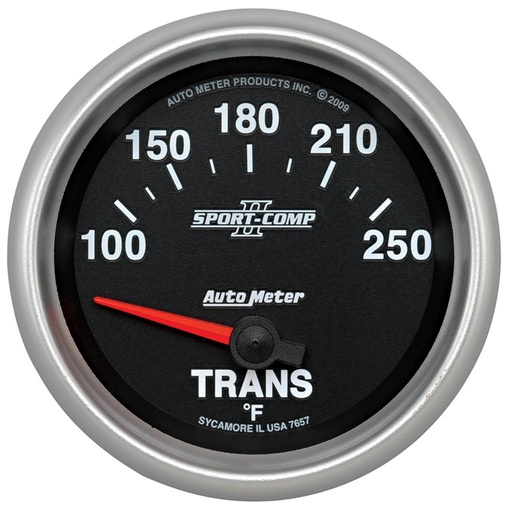 [ATM-7657] AutoMeter 2-5/8" TRANSMISSION TEMPERATURE, 100-250 °F, AIR-CORE, SPORT-COMP II