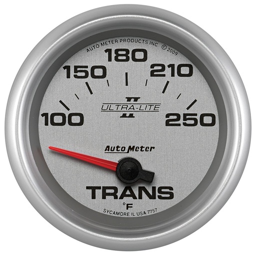 [ATM-7757] AutoMeter 2-5/8" TRANSMISSION TEMPERATURE, 100-250 °F, AIR-CORE, ULTRA-LITE II
