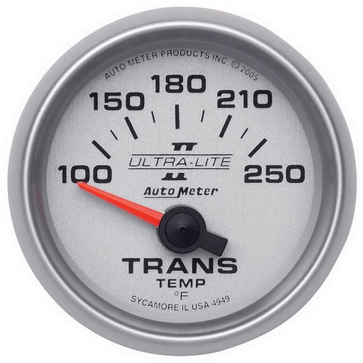 [ATM-4949] AutoMeter 2-1/16" TRANSMISSION TEMPERATURE, 100-250 °F, AIR-CORE, ULTRA-LITE II