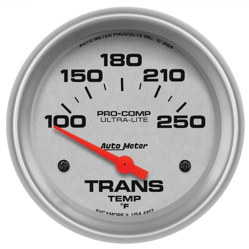 [ATM-4457] AutoMeter 2-5/8" TRANSMISSION TEMPERATURE, 100-250 °F, AIR-CORE, ULTRA-LITE