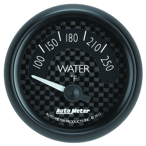 [ATM-8037] AutoMeter 2-1/16" WATER TEMPERATURE, 100-250 °F, AIR-CORE, GT