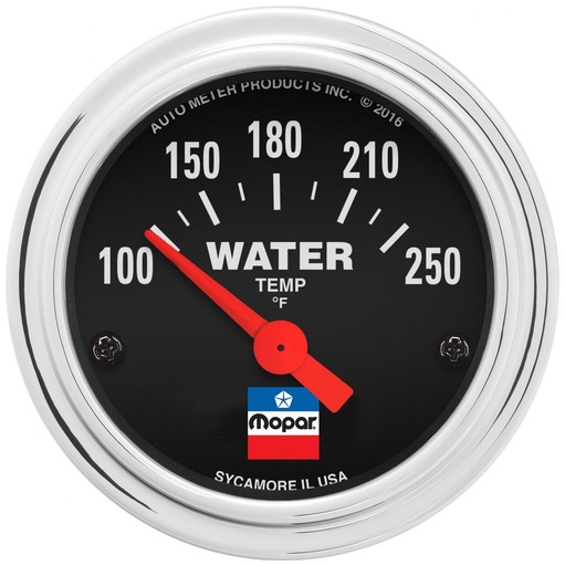 [ATM-880787] AutoMeter 2" WATER TEMP, 100-250﻿˚F, SSE, MOPAR CLASSIC