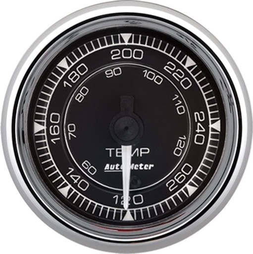 [ATM-9754] AutoMeter 2-1/16" TEMPERATURE 120-280ºF DIGITAL STEPPER MOTOR CHRONO CHROME